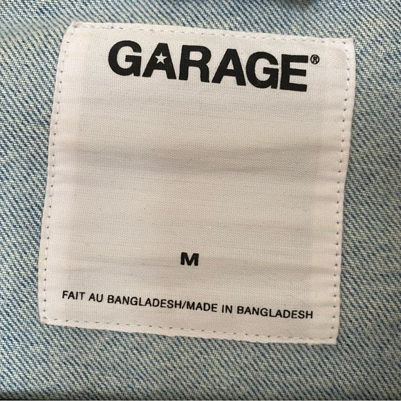 Cropped Denim Jacket | Medium | Garage - Picture 6 of 7